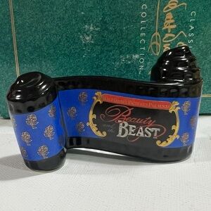 WDCC Disney Classics Collection Opening Title Scroll Beauty & The Beast Figurine